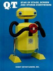 Cover Image - Q.T. Star of Stage, Screen, and Stores Everywhere - Robot Entertainers, Inc.